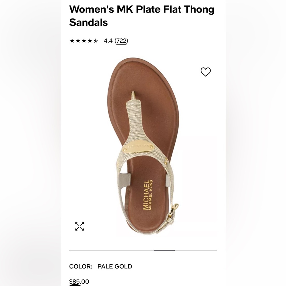 Michael Kors sandal. Brand new